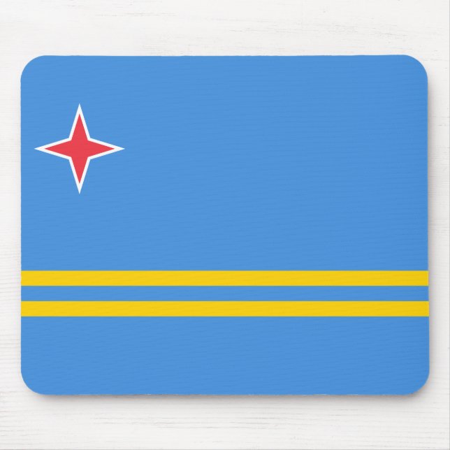 Flagga Aruba Musmatta (Framsidan)