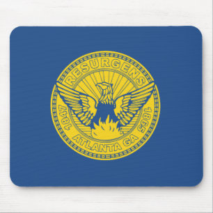 Flagga Atlanta, Georgia Mouse Pad Musmatta