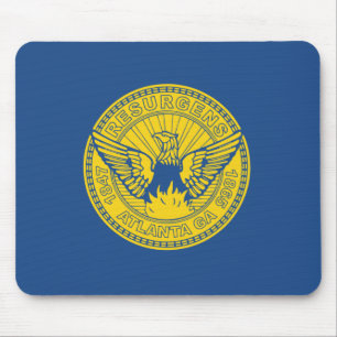Flagga Atlanta (Georgien, Förenta staterna) Musmatta