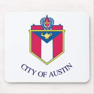 Flagga Austin, Texas Musmatta