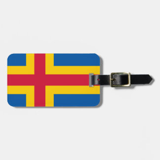Flagga av Åland Bagagebricka