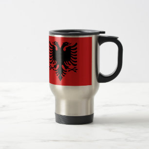 Flagga av Albanien - Flamuri mig Shqipërisë Resemugg