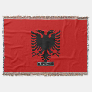 Flagga av Albanien Mysfilt