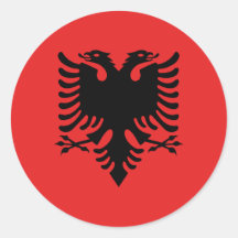 Flagga av Albanien