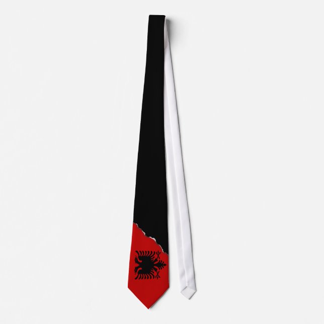 Flagga av Albanien Slips (Framsida)