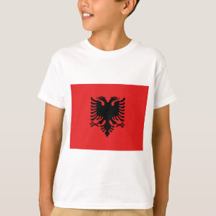 Flagga av Albanien T Shirt