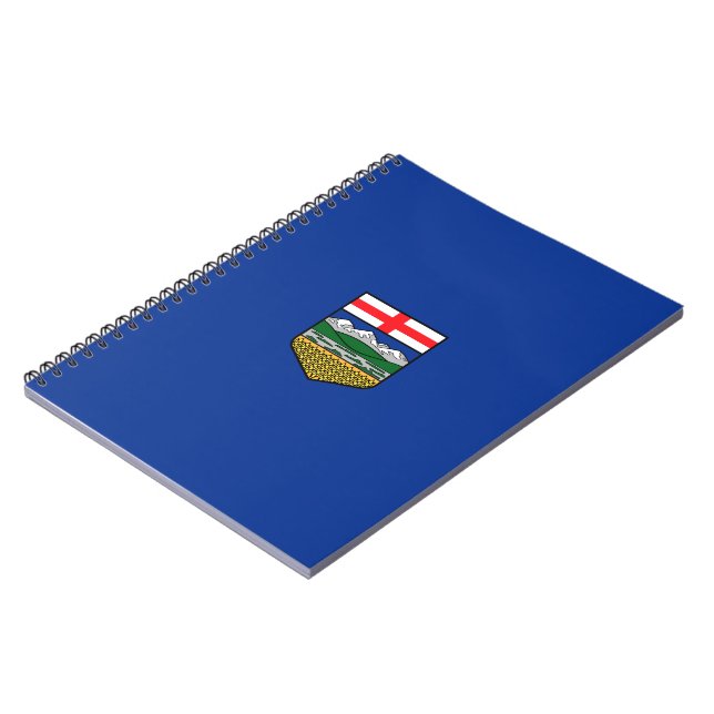 Flagga av Alberta Anteckningsbok (Vänstra Sidan)