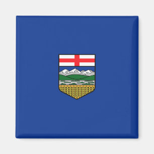 Flagga av Alberta Magnet