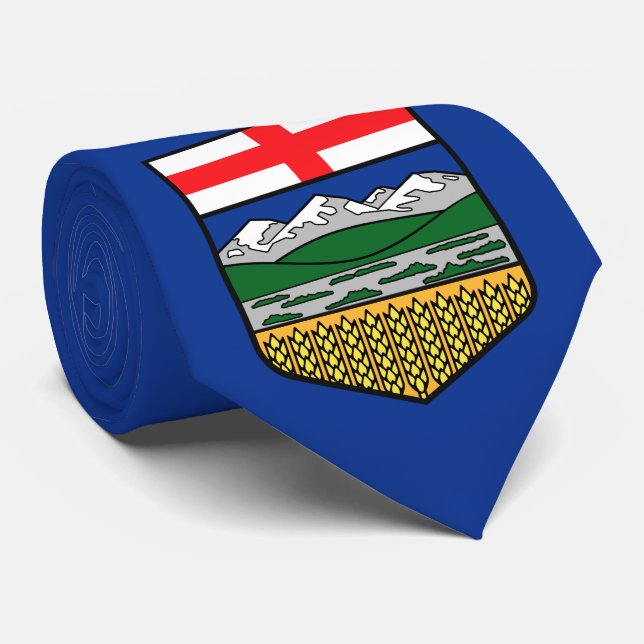 Flagga av Alberta Slips (Rullad)