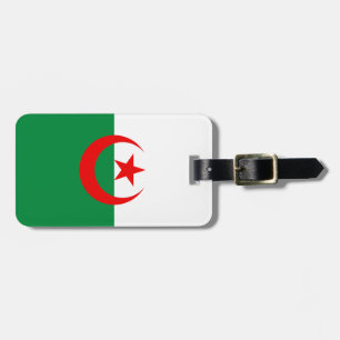 Flagga av Algeriet Easy ID Bagagebricka