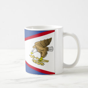 Flagga av American Samoa Kaffemugg
