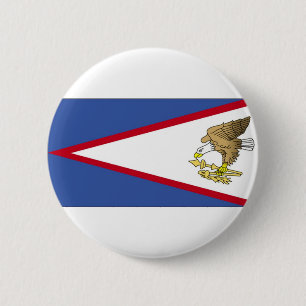 Flagga av American Samoa Knapp