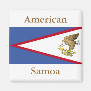 Flagga av American Samoa Magnet