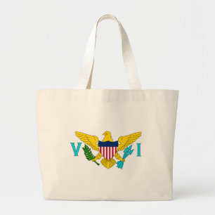 Flagga av Amerikanska Jungfruöarna Jumbo Tygkasse
