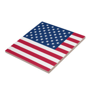 Flagga av Amerikas förenta stater Kakelplatta
