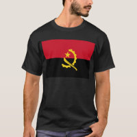 Flagga av Angola - Bandeira de Angola