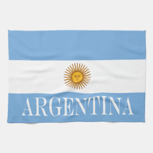 Flagga av Argentina Bandera De Argentina Kökshandduk