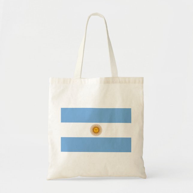 Flagga av Argentina - Bandera de Argentina Tygkasse (Framsidan)