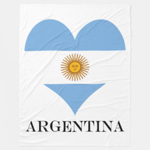Flagga av Argentina Bandera De stora Argentina Fleecefilt