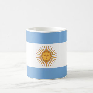 Flagga av Argentina Kaffemugg