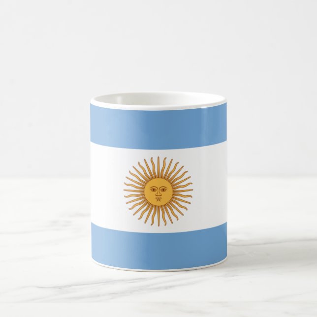 Flagga av Argentina Kaffemugg (Center)