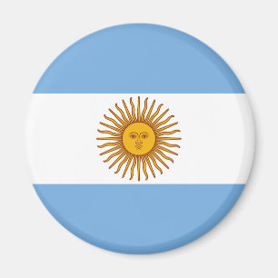 Flagga av Argentina Magnet