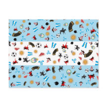 Flagga av Argentina med berömd-ikoner