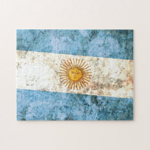 Flagga av Argentina Pussel