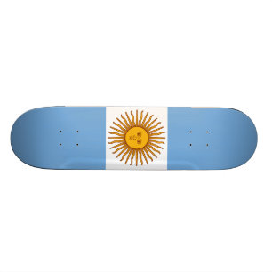 Flagga av Argentina Skateboard Bräda 20 Cm