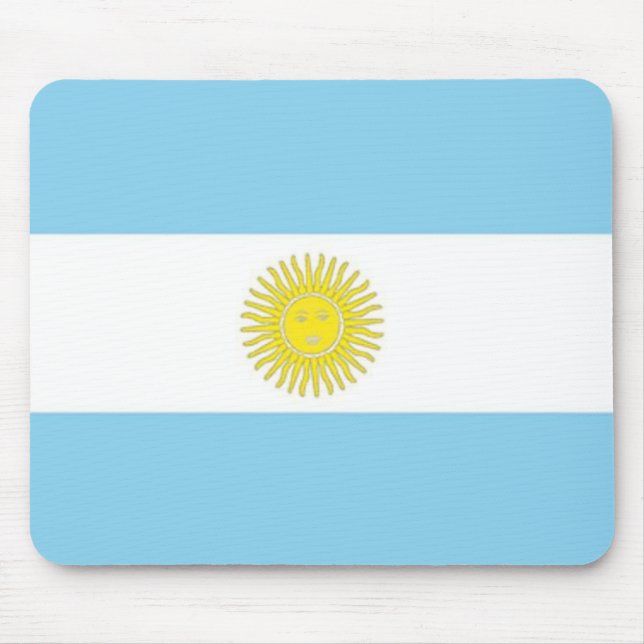Flagga av Argentinas muspad Musmatta (Framsidan)