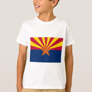 Flagga av Arizona T Shirt