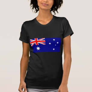 Flagga av Australien - australiensisk flagga T Shirt