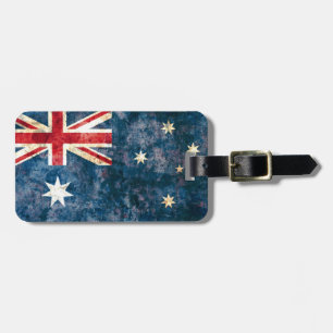 Flagga av Australien Bagagebricka