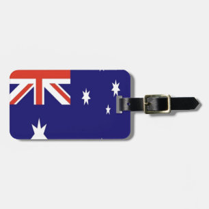 Flagga av Australien Bagagebricka