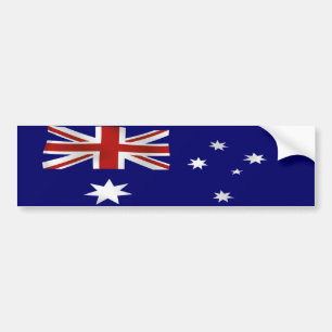 Flagga av Australien Bildekal