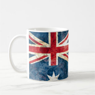 Flagga av Australien Kaffemugg
