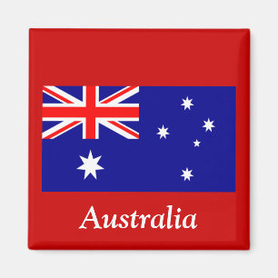 Flagga av Australien Magnet
