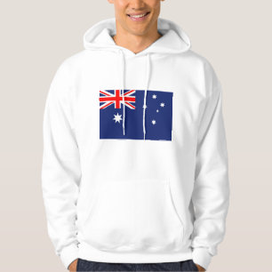 Flagga av Australien Sweatshirt Med Luva