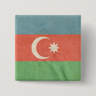 Flagga av Azerbajdzjan Knapp