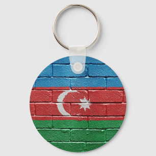 Flagga av Azerbajdzjan Nyckelring