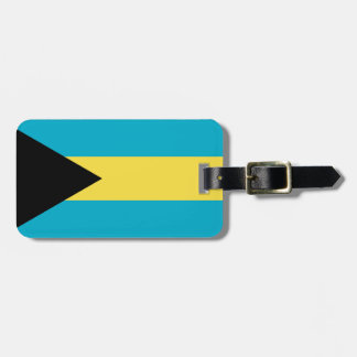 Flagga av Bahamas Easy ID Bagagebricka