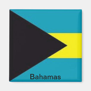 Flagga av Bahamas Magnet
