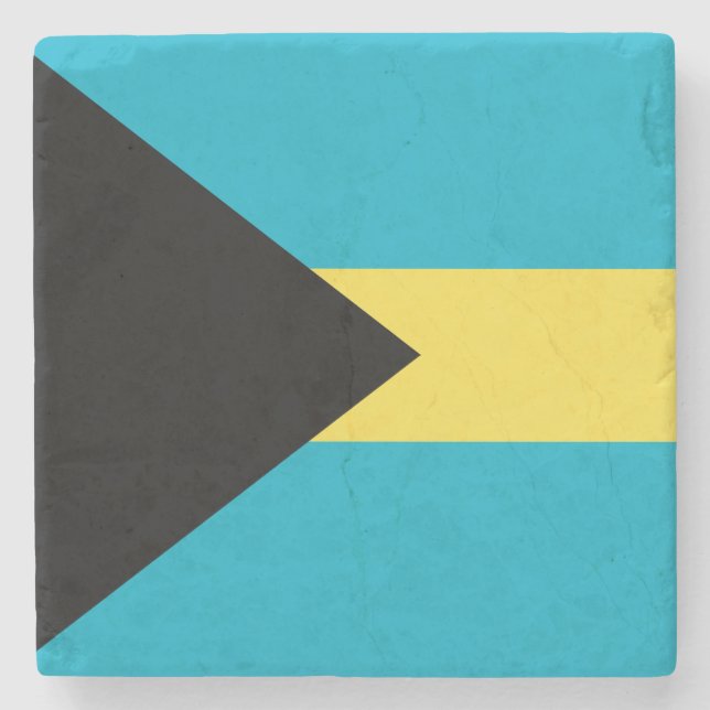 Flagga av Bahamas Underlägg Sten (Framsidan)