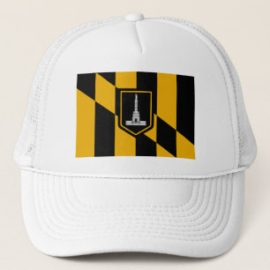 Flagga av Baltimore, Maryland Keps