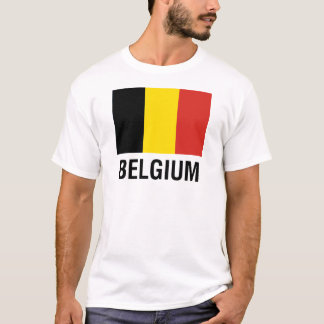 FLAGGA av BELGIEN T-shirt
