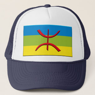 flagga av Berbere eller Amazigh Keps