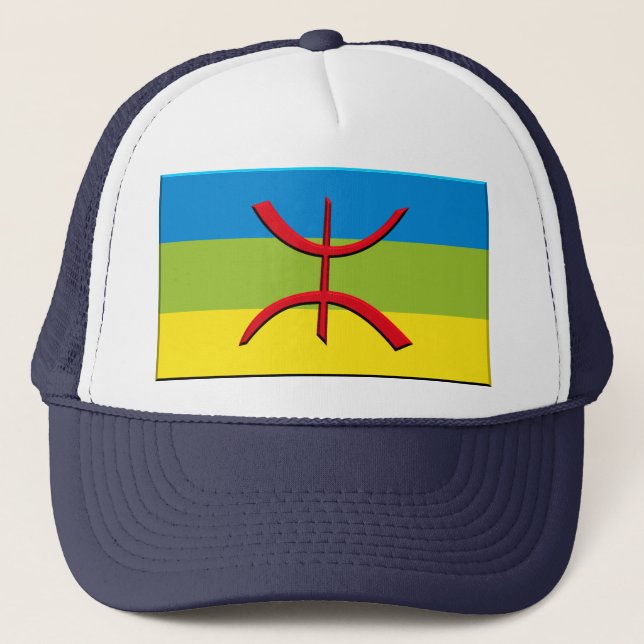 flagga av Berbere eller Amazigh Keps (Framsida)