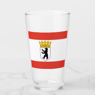 Flagga av Berlin Glass Glaskopp