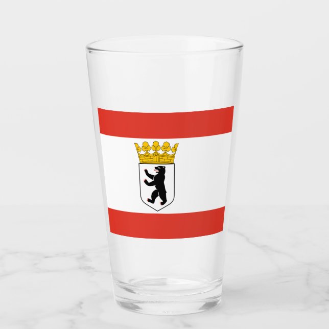 Flagga av Berlin Glass Glaskopp (Framsida)