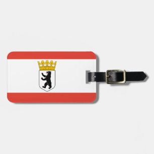 Flagga av Berlins bagagekod Bagagebricka